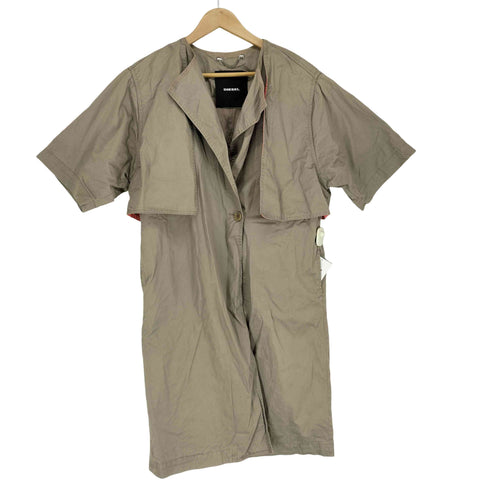 ディーゼル DIESEL レイヤードデザイン ショートスリーブ コート レディース